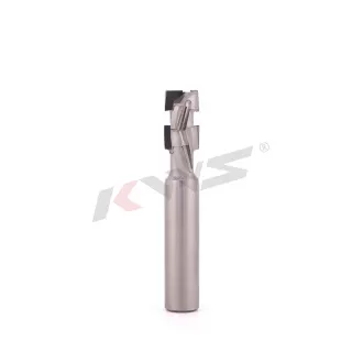 Фреза KWS 12*12*25*75 8TZ(2+2)15° с алмазным хвостовиком для раскроя