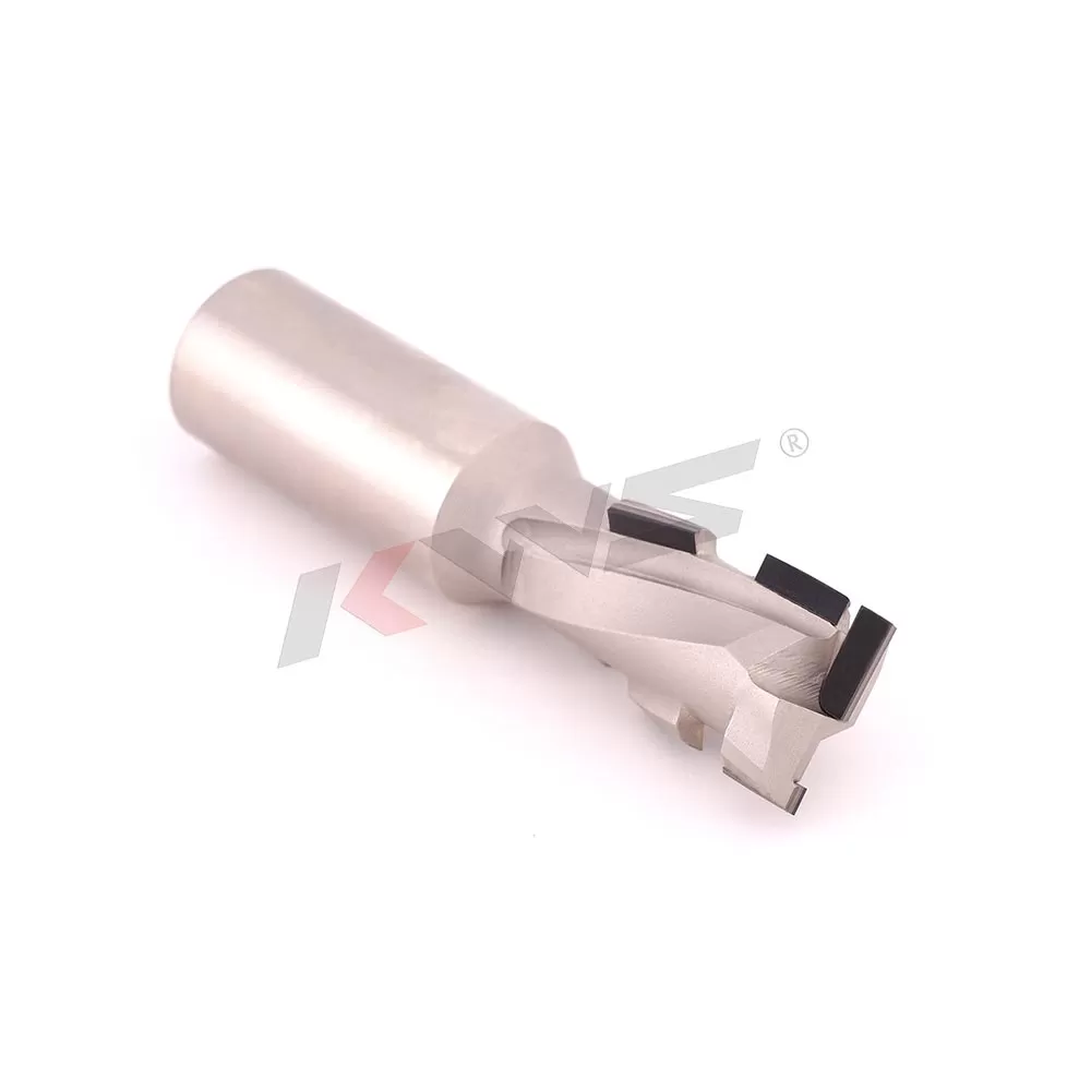 Fresa de fresado con vástago de diamante KWS 20x20x35x85 6T Z(1+1)20° para anidamiento