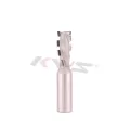 Fresa de fresado con vástago de diamante KWS 20x20x45x105 8T Z(1+1)20° para anidamiento