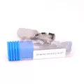 Fresa de fresado con vástago de diamante KWS 20x20x45x105 8T Z(1+1)20° para anidamiento