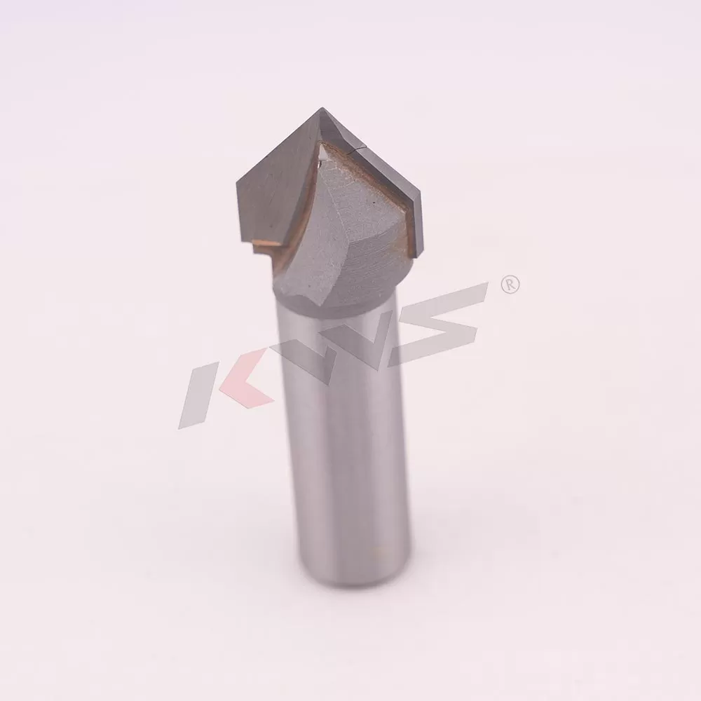 KWS 1-2 x 3-4 90° V-образная фреза для прорезки пазов по дереву