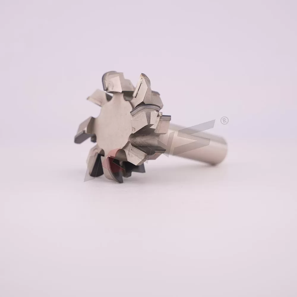 Фреза KWS 1/2x45xH18xZ4+4 R5.5 R PCD для фрезерования двери без ручки