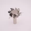 Фреза KWS 1/2x45xH18xZ4+4 R5.5 R PCD для фрезерования двери без ручки