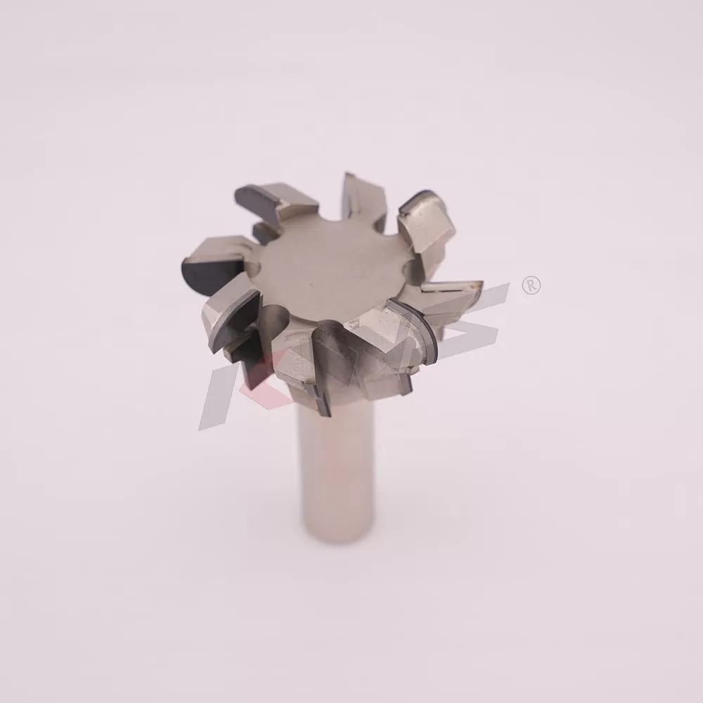 Фреза KWS 1/2x45xH18xZ4+4 R5.5 R PCD для фрезерования двери без ручки