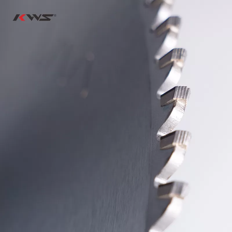 Универсальный пильный диск KWS 300x30x3.2x96T WS PCD без подрезчика для резки двухслойных панелей и пластиковых материалов