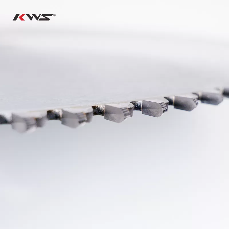 Универсальный пильный диск KWS 300x30x3.2x96T WS PCD без подрезчика для резки двухслойных панелей и пластиковых материалов