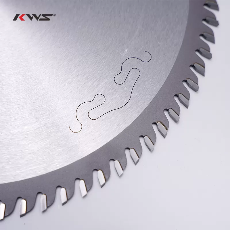 Универсальное пильное полотно KWS 255x25.4x2.8-1.8x80T W для настольной пилы