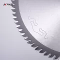 Универсальное пильное полотно KWS 255x25.4x2.8-1.8x80T W для настольной пилы