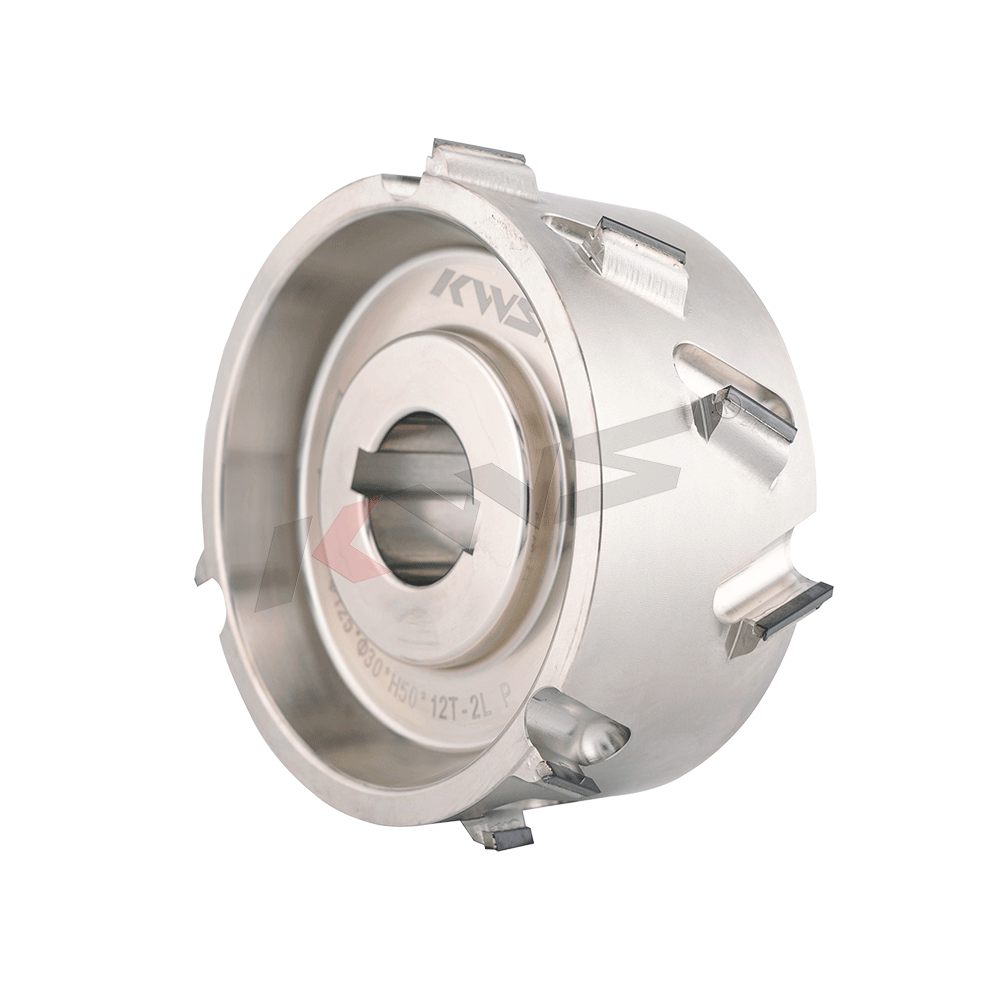 Фреза для чернового фрезерования KWS K6 125x30xH50x12T 2L P【(1+3)x3】 PCD для кромкооблицовочного станка