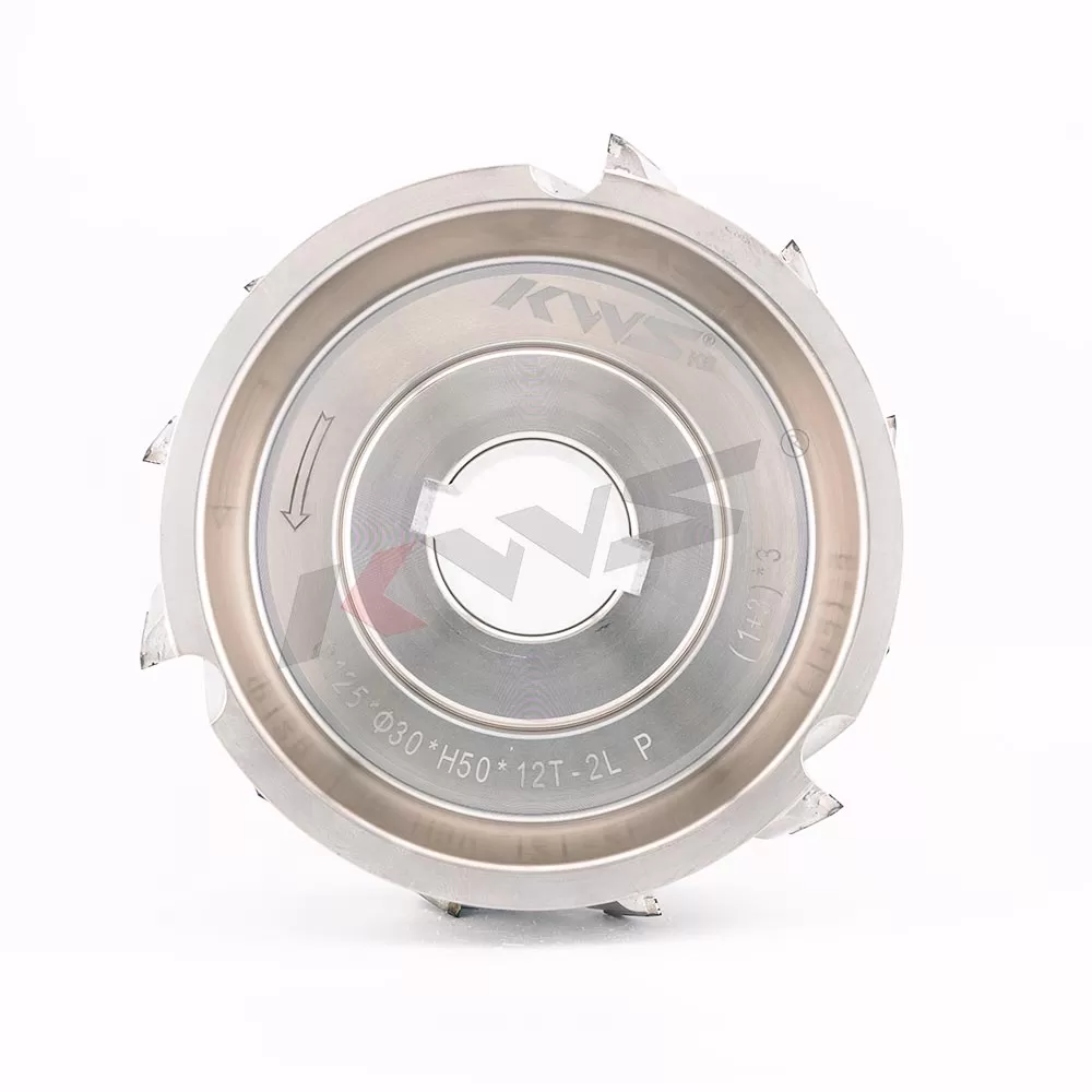Фреза для чернового фрезерования KWS K6 125x30xH50x12T 2L P【(1+3)x3】 PCD для кромкооблицовочного станка