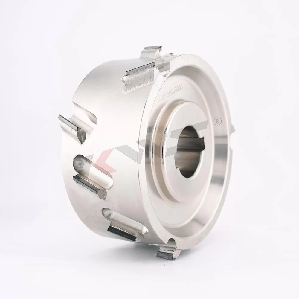 Фреза для чернового фрезерования KWS K6 125x30xH50x12T 2L P【(1+3)x3】 PCD для кромкооблицовочного станка