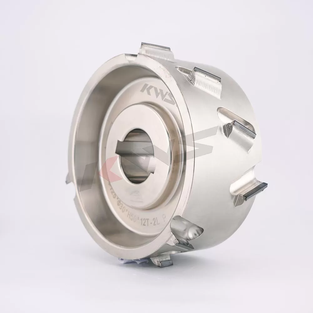 Фреза для чернового фрезерования KWS K6 125x30xH50x12T 2L P【(1+3)x3】 PCD для кромкооблицовочного станка