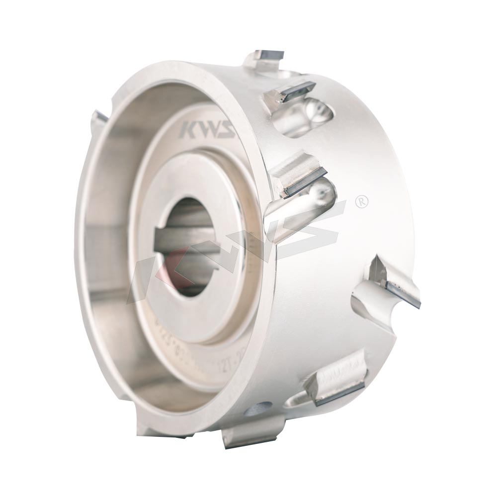 Фреза для чернового фрезерования KWS K6 125x30xH50x12T 2R P【(1+3)x3】 PCD для кромкооблицовочного станка