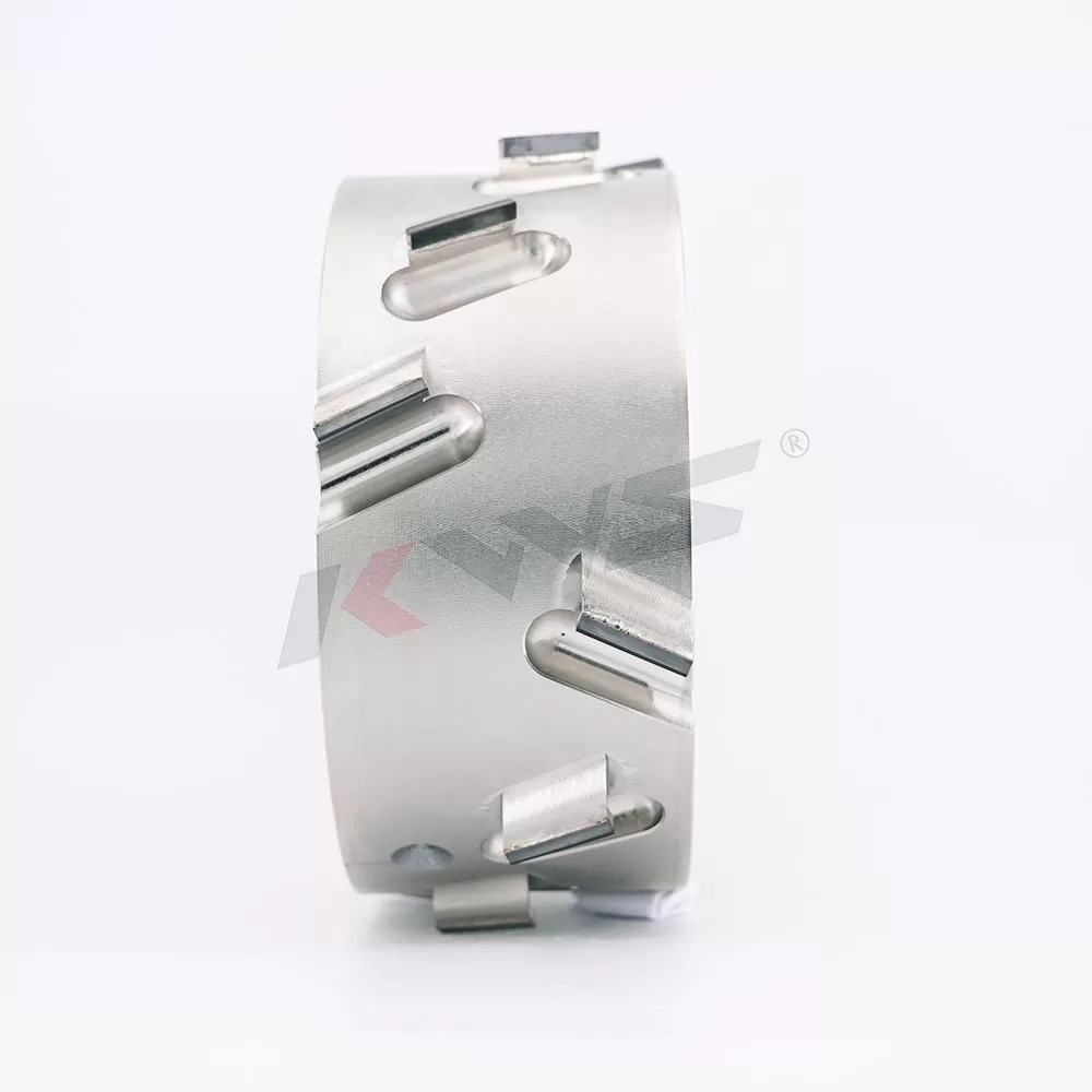 Фреза для чернового фрезерования KWS K6 125x30xH50x12T 2R P【(1+3)x3】 PCD для кромкооблицовочного станка