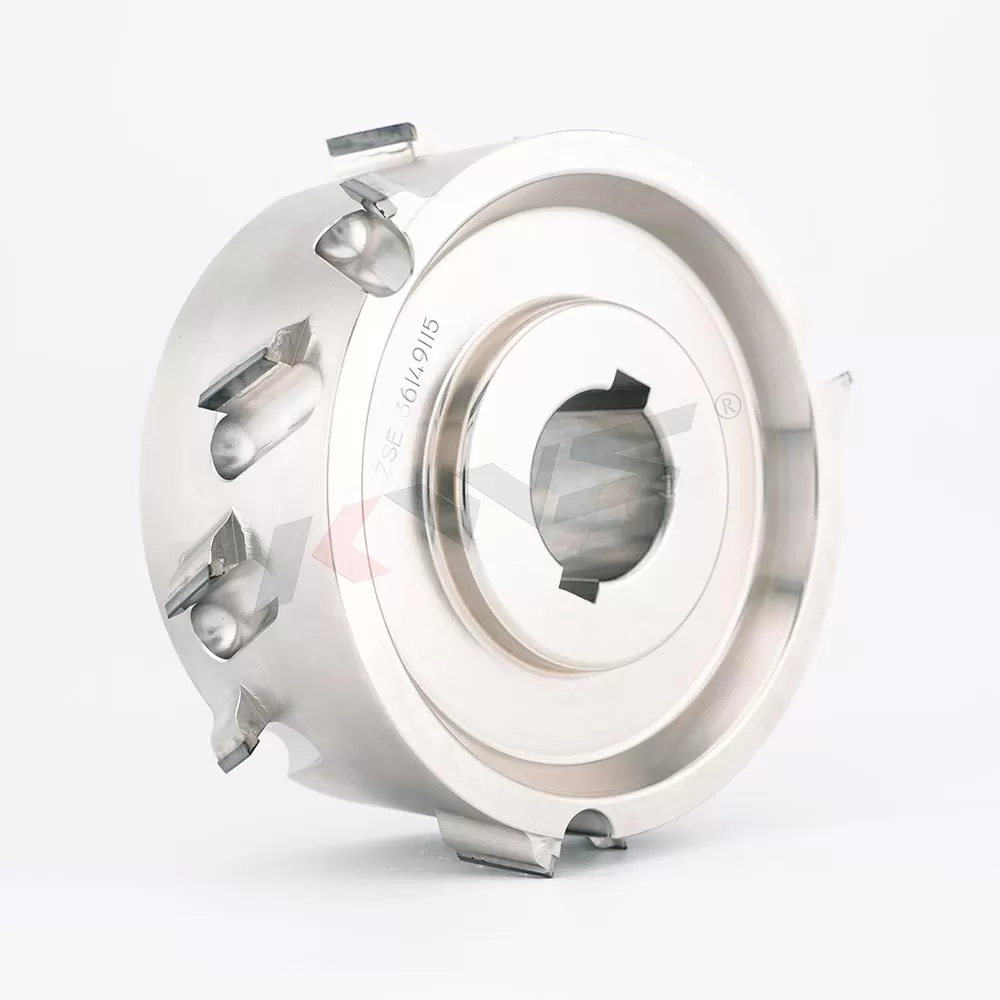Фреза для чернового фрезерования KWS K6 125x30xH50x12T 2R P【(1+3)x3】 PCD для кромкооблицовочного станка