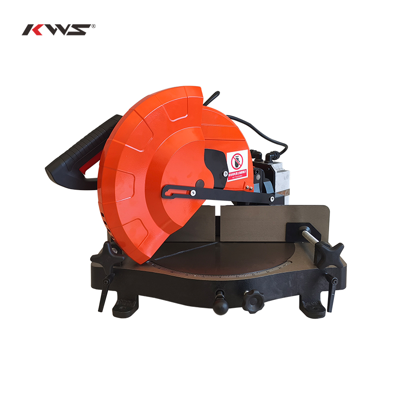 Регулируемая торцовочная пила KWS 14 дюймов для резки железа и стали под углом 45°
