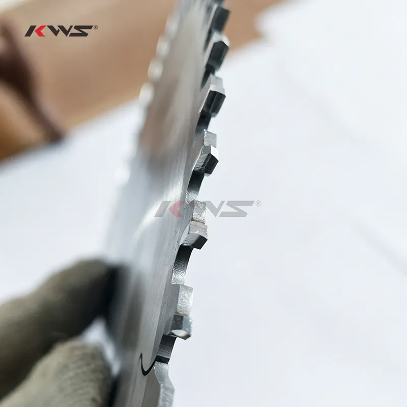 Универсальный пильный диск KWS TCT с U-образным зубом для настольной пилы | Твердосплавный диск по МДФ, фанере, меламину, ДСП и массиву древесины