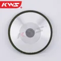 Алмазный шлифовальный круг KWS 125x25x9x1 для заточки и шлифования пильных дисков с напайками из ПкД (поликристаллического алмаза)