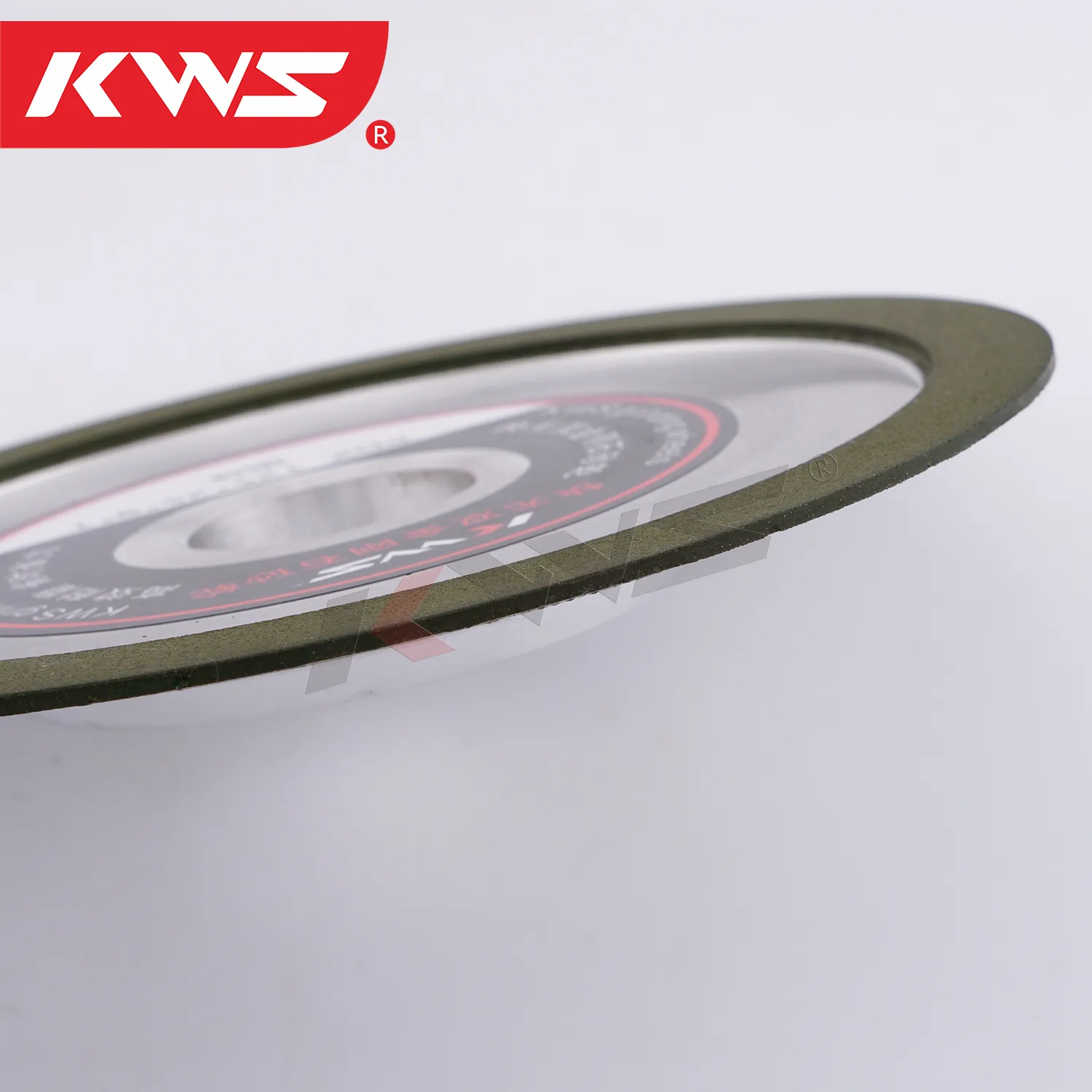 Алмазный шлифовальный круг KWS 125x25x9x1 для заточки и шлифования пильных дисков с напайками из ПкД (поликристаллического алмаза)